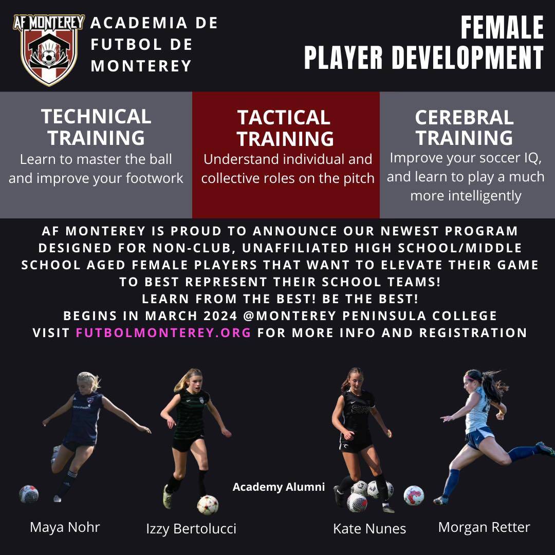 Spring 2024 Female Development Program - AF Monterey
